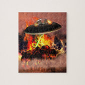 Alien B-Q-Puzzle Puzzle (Vertikal)
