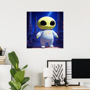 Alien Baby KI Alien Poster
