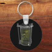 Alien Baby Schlüsselanhänger (Vorderseite)