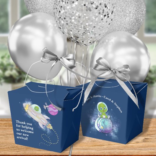 Alien Baby Shower Fevor Box Geschenkschachtel