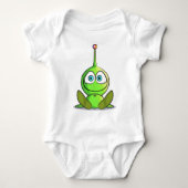 Alien Baby Strampler (Vorderseite)