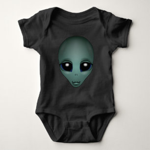 Alien-Baby-Strampler Süßer Alien-Baby-Einteiler Baby Strampler