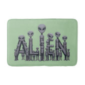 Alien Badematte (Vorderseite)