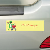 Alien Barbecue Cookout Thunder_Cove Autoaufkleber (Auf Auto)