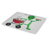 Alien Barbecue Cookout Thunder_Cove Schneidebrett (Ecke)