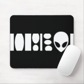 alien BARCODE! Mousepad (Mit Mouse)