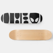 alien BARCODE! Skateboard (Horizontal)