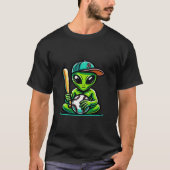 Alien Baseball T-Shirt (Vorderseite)