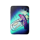 Alien Bath Mat Badematte (Vorderseite Vertikal)
