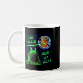 Alien Bble Funny Brainrot Dog Meme Space I Am Bble Kaffeetasse (Links)