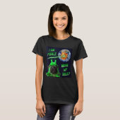 Alien Bble Funny Brainrot Dog Meme Space I Am Bble T-Shirt (Vorne ganz)