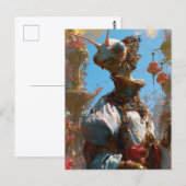 Alien Beauty - Cresharr Postkarte (Vorne/Hinten)