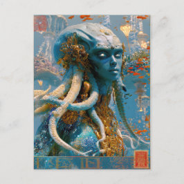 Alien Beauty - Octavia Postkarte