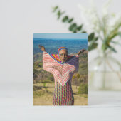 Alien Beauty Postcard Postkarte (Stehend Vorderseite)