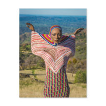 Alien Beauty Postcard