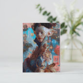 Alien Beauty - Themule Postkarte (Stehend Vorderseite)
