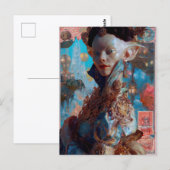 Alien Beauty - Themule Postkarte (Vorne/Hinten)