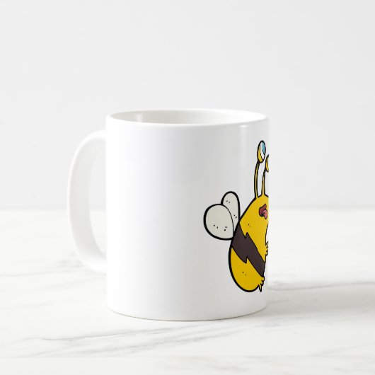 Alien Bee Kaffeetasse (Vorderseite Links)