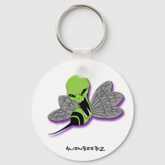 Alien Bee Schlüsselanhänger #1 (Vorderseite)