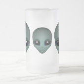 Alien Beer Tasse Extraterrestrische Cup-Alien Glas (Mittel)