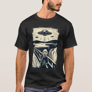 Alien-Begegnung 'Der Schrei' T-Shirt