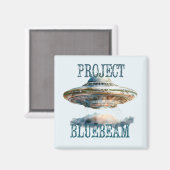 Alien Begegnung Verschwörung UFO Magnet (Vorderseite/Rückseite)