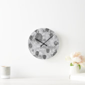 Alien Believe Runde Wanduhr (Zuhause)