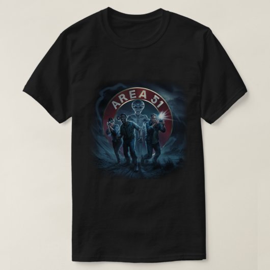 Alien - Bereich 51 T-Shirt (Design vorne)