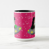 Alien Bernese Mountain Dog Tasse (Zentrum)