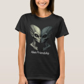 Alien BESTE FREUNDIN T - Shirt (Vorderseite)