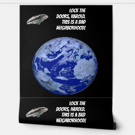 Alien Besucher Tapete