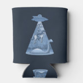 Alien, Bigfoot, Unicorn, Nessie Dosenkühler (Rückseite)