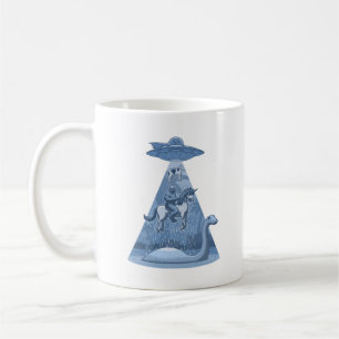 Alien, Bigfoot, Unicorn, Nessie Kaffeetasse