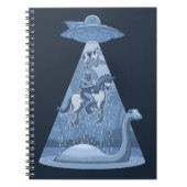 Alien, Bigfoot, Unicorn, Nessie Notizblock (Vorderseite)
