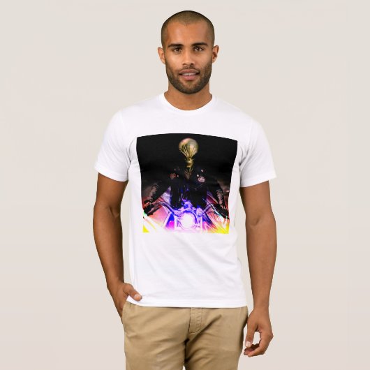 Alien Biker T-Shirt (Vorne ganz)