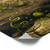 Alien Biotope Poster (Ecke)