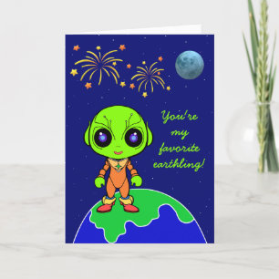 Alien Birthday Card neu bei Jo Images Ankündigung