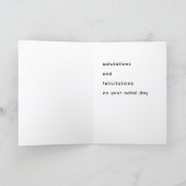 Alien Birthday card new verse by Jo Images Dankeskarte (Innenseite)