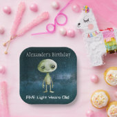 Alien Birthday Party Pappteller (Party)