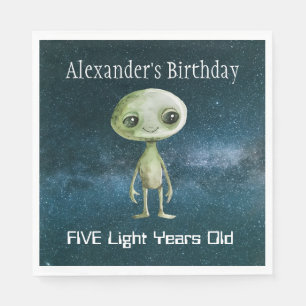 Alien Birthday Party Serviette