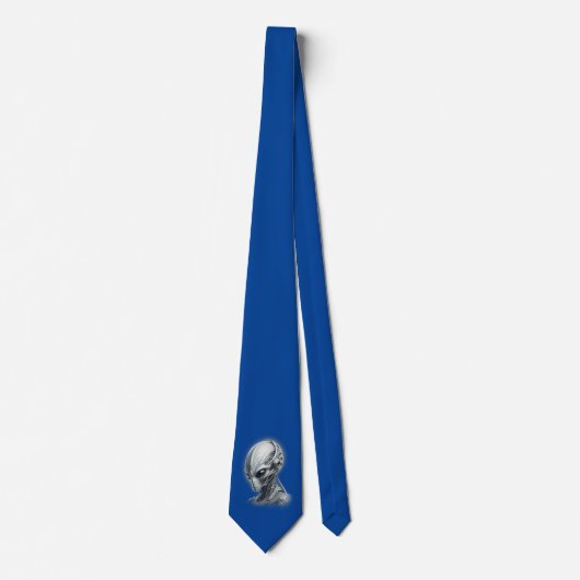 Alien Blaue Krawatte (Vorderseite)