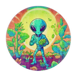 Alien Botanist: Pflanze antreiben Schneidebrett