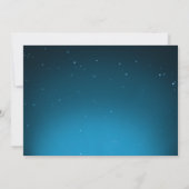 Alien Boy Birthday Party Einladung (Rückseite)