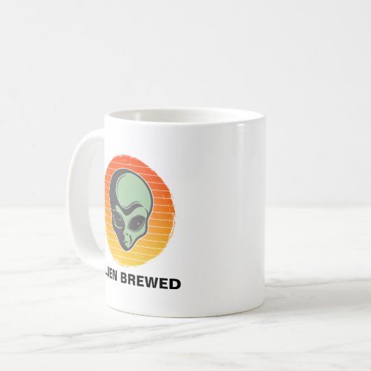 Alien Braute Tasse (Vorderseite Links)