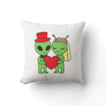Alien Bräutigam Dekorative Hochzeit