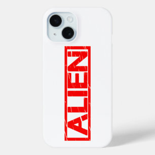 Alien Briefmarke Case-Mate iPhone Hülle