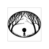 Alien Briefmarke Niedlich Alien Rubber Briefmarke Gummistempel (Prägung)