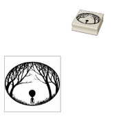 Alien Briefmarke Niedlich Alien Rubber Briefmarke Gummistempel (Stempel)