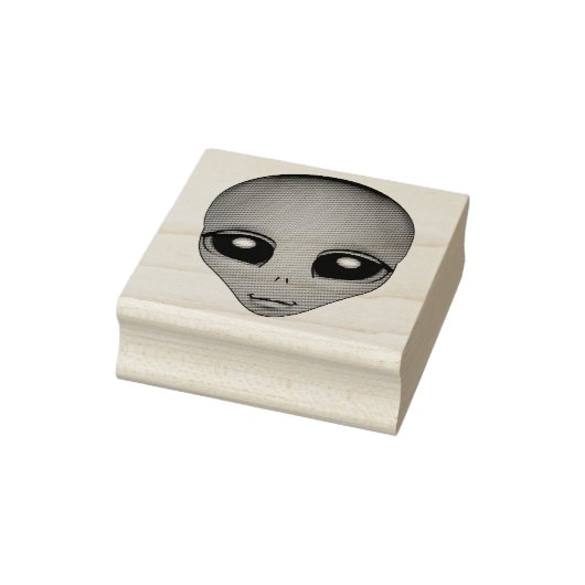 Alien Briefmarke Niedlich Alien Rubber Briefmarke Gummistempel (Stempel)