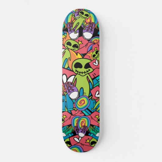 Alien Bro Skateboard (Vorderseite)